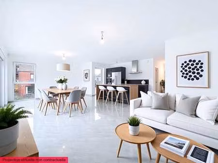 magnifique appartement neuf 2ch + terrasses + cave + parking