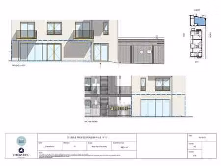 espace médical et paramédical 88 m² ilot st roch