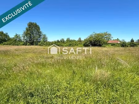 terrain constructible à vendre