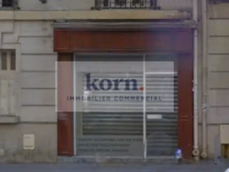 location locaux professionnels 59 m² à paris 19ème (75019)  18 000 €