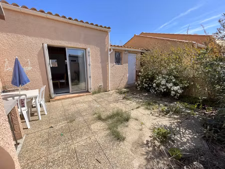 pavillon t2 mezzanine avec jardin et parking