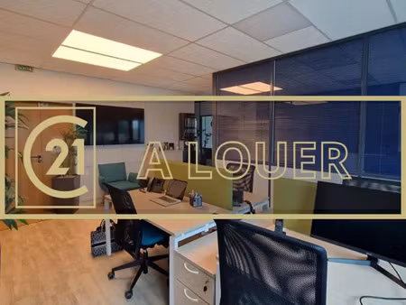 nord de caen - a louer - 121 m² de bureaux en parfait état aménagés