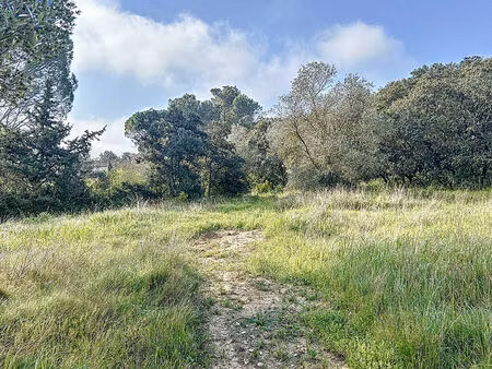 terrain constructible de 1496 m² à villeneuve-lès-avignon