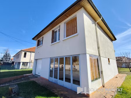 maison mozac - jardin et garage -