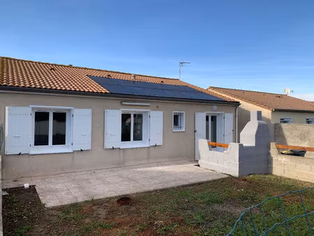 carcassonne quartier saint georges villa plain pied t4 en location avec jardin clos et gar