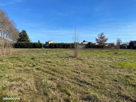 terrain 422 m² charmes sur rhone