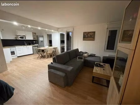 grand t3 lumineux de 79m2 avec jardin sans vis à vis à blagnac centre