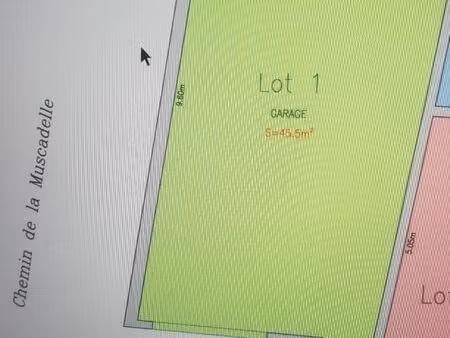 a louer garage de 45m2