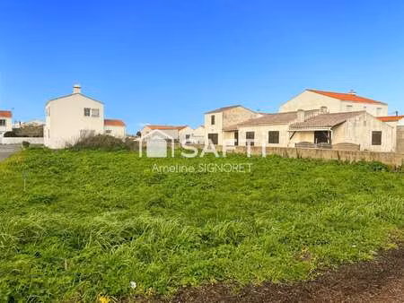 vente terrain bord de mer à la guérinière (85680) : à vendre bord de mer / 354m² la guérin