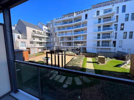 a vendre agence giboire appartement 3 pieces avec balcon terrasse saint malo gare proche p