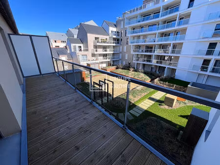 a vendre agence giboire appartement 3 pieces avec balcon terrasse saint malo gare proche p