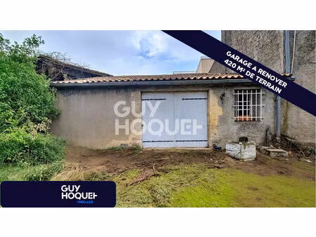 saint selve garage à transformer avec jardin