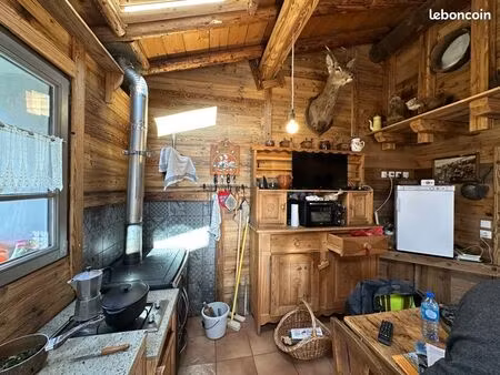 chalet d’alpage 50m2 73140 orelle