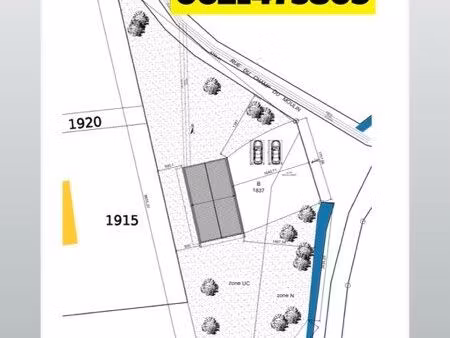 terrain constructible à auxon