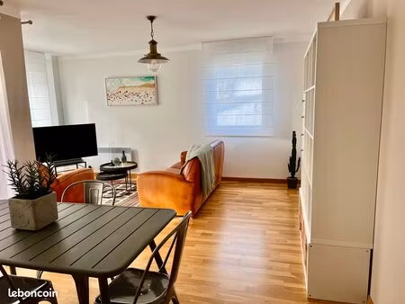 appartement 4 pièces – 90 m² – port de perros-guirec – terrasse – 2 garages