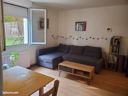 appartement meublé avec jardin à 5min de la gare