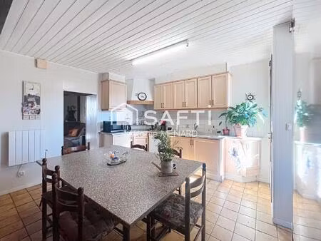 maison de bourg 88m² - 3 chambres - jardin - terrasse