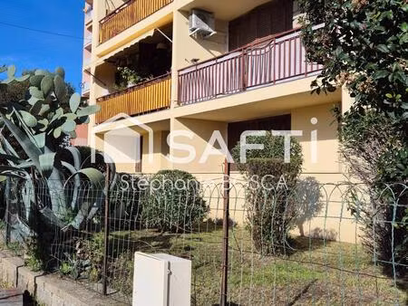 t3 lumineux + 2 terrasses aperçu mer et montagne