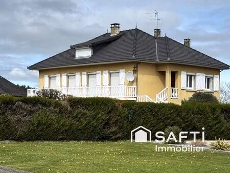 maison familiale avec vue pyrenees - vallee d'aspe