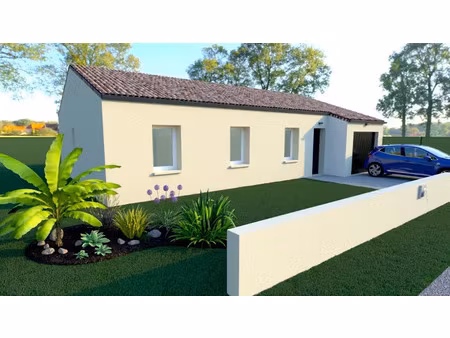 vente maison neuve 4 pièces 80 m² à la jonchère (85540)  177 000 €