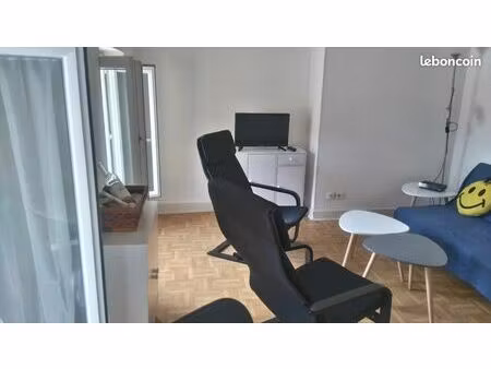 centre ville 2 pièces 45m² meublé libre d occupation