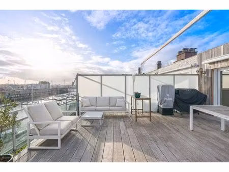 mooie penthouse met grote zonneterrassen te zeebrugge