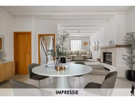 instapklare woning met ruim terras in groene buurt nabij centrum antwerpen