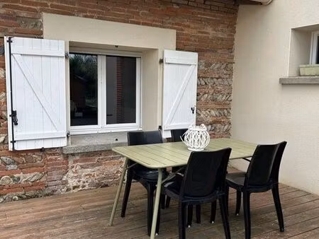 charmante toulousaine de 117m2 sur parcelle de 997m2