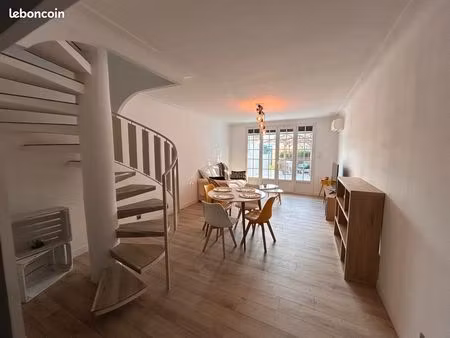 maison t3 rénovée –colomiers – terrasse plein sud + jardin + garage
