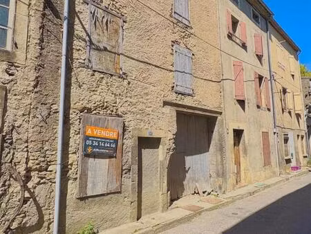 maison à rénover - jardin - 11230  chalabre