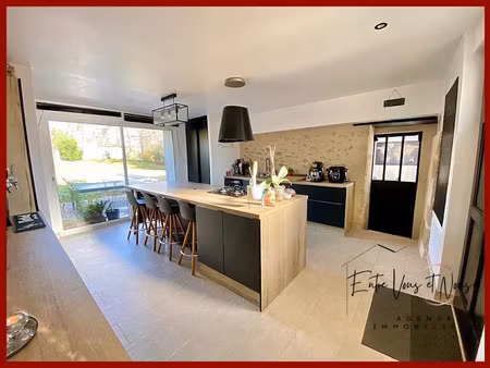 vente maison 6 pièces 128 m² à léogeats (33210)  275 000 €