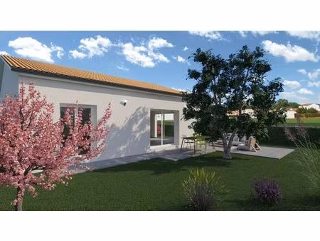 vente maison à construire 90 m² brach (33480)