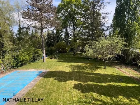 orléans limite olivet  proche bord loiret   à vendre maison avec jardin