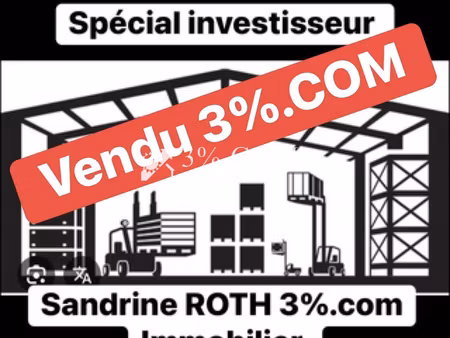 3%.com hangar professionnel 400m2 avec bureaux sur 9 ares