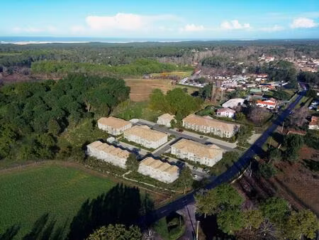 appartement t3 avec jardin et 2 parkings à messanges