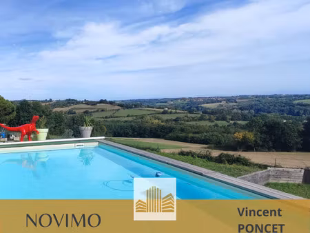 villa hors lotissement de 160m² avec piscine sur 1400m² de terrain