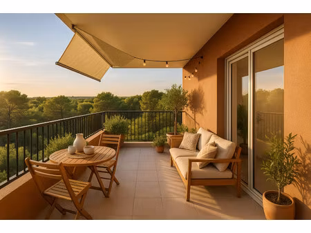 vente appartement 2 pièces 65 m² saint-clément-de-rivière (34980)