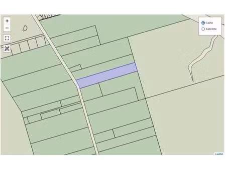 terrain constructible à vendre