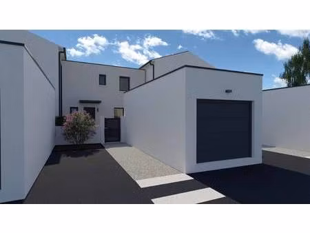 terrain avec maison neuve à vendre