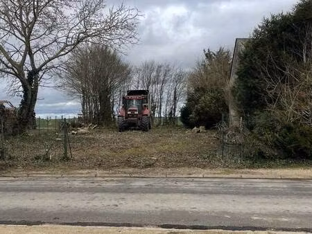 terrain constructible à vendre