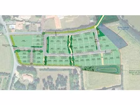 vente terrain à givrand (85800) : à vendre / 551m² givrand