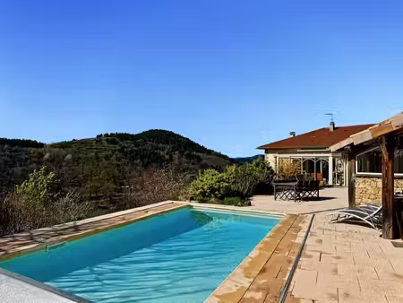 domaine de 3 maisons (30 couchages) 2 piscines privées - vue panoramique