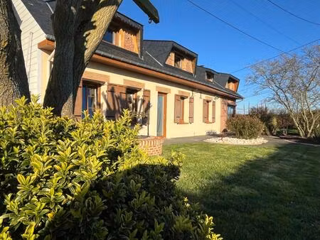 vente maison 4 pièces 140 m² angerville-l’orcher (76280)