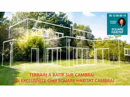 terrain cambrai 1597 m2