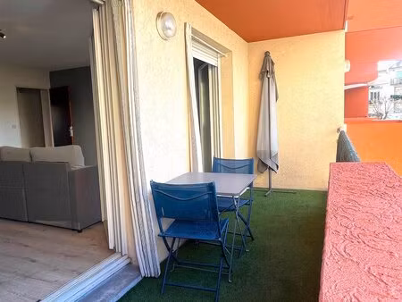 vente appartement t3 refait à neuf terrasse garage box cave perpignan 66100