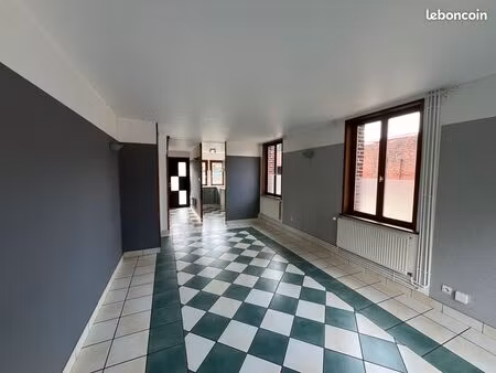 maison t3  53m2  avec terrain  libre au 1er avril ou 1er mai