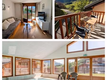 appartement vue montagne flumet