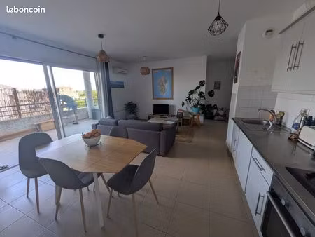 loue appartement f2 centre aléria 20270