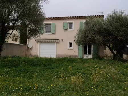 st hilaire d'ozilhan - villa type 4 a louer