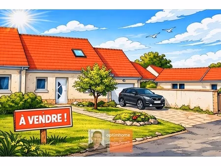 foucherans – investissement locatif sécurisé – maison 103 m² – louée 900 €/mois – dpe a